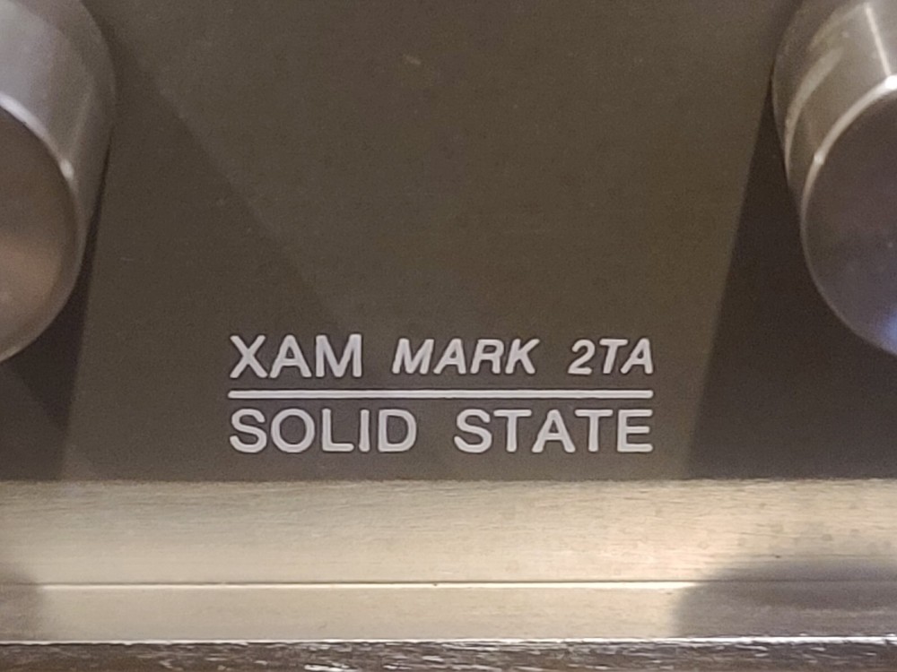 RARE XAM MARK 2-TA Solid State Stereo Amplifier