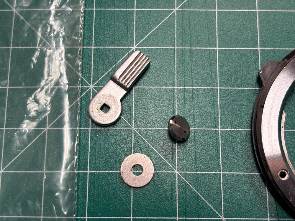 Minolta SRT 201 Camera Lens Flange and Timer Lever