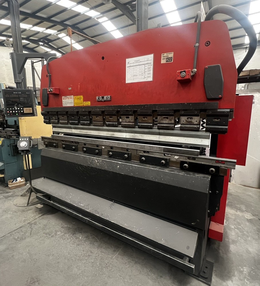 AMADA RG-80 PRESS BRAKE w/ NC9-EX Control