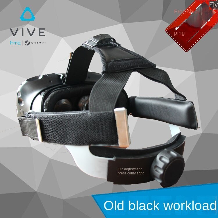 Improved Replacement VR Headband Head Strap Breathable for HTC Vive Adjustable