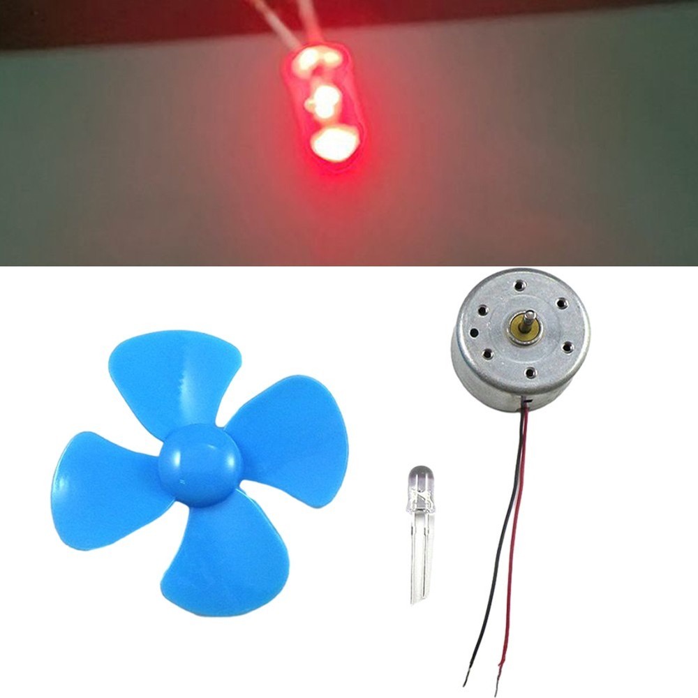 Educational DIY Wind Turbine Generator Kit Power Generation Experiments