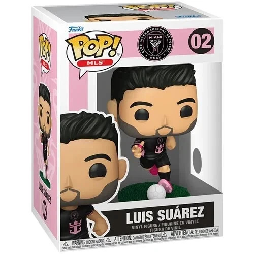 Funko Pop! Soccer MLS Inter Miami Luis Suarez (Away)  Vinyl Figure №02