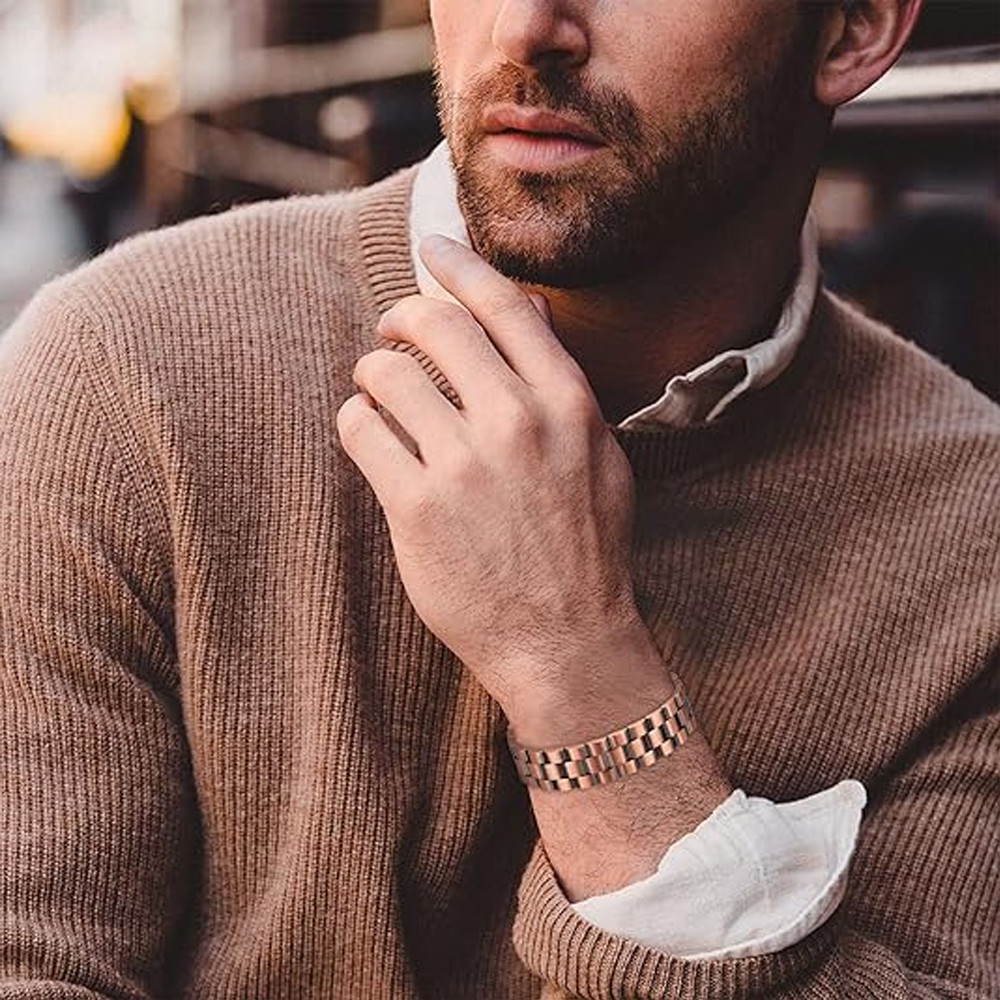 2 Pack Pure Copper Magnetic Bracelet Arthritis Pain Therapy Energy Cuff Bangle