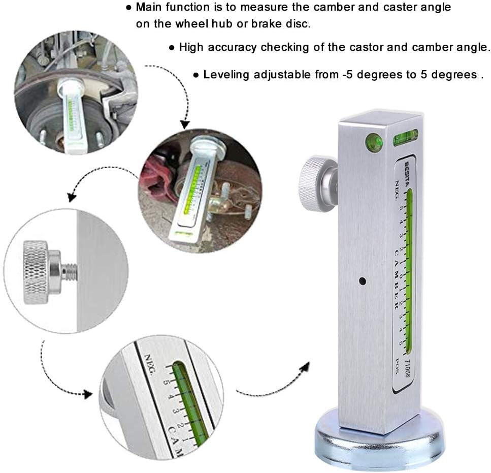 Adjustable Magnetic Gauge Tool Camber Alignment Tool Strut Wheel Alignment Tool