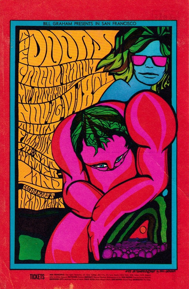 BG #93 Doors Fillmore Poster BG93