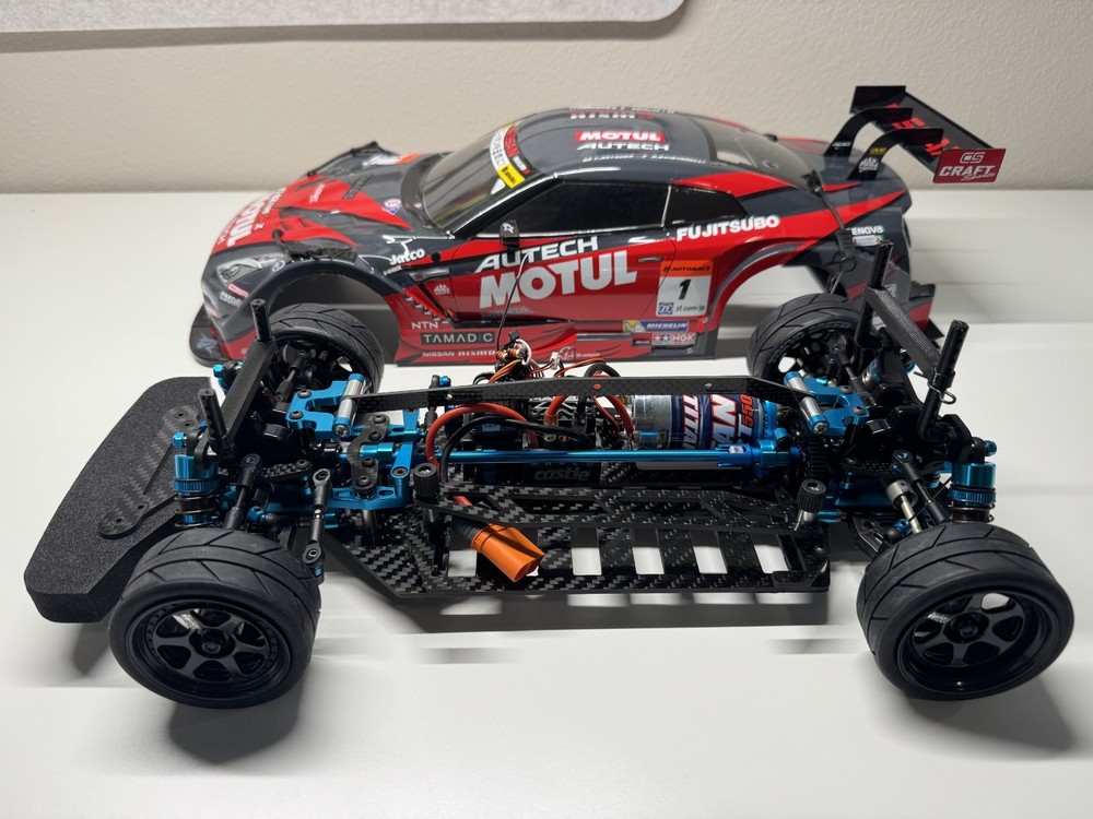 Tamiya TT 02 Body Posts & Support Braces With Pins