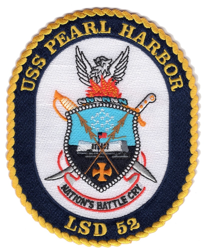 LSD-52 USS Pearl Harbor Patch