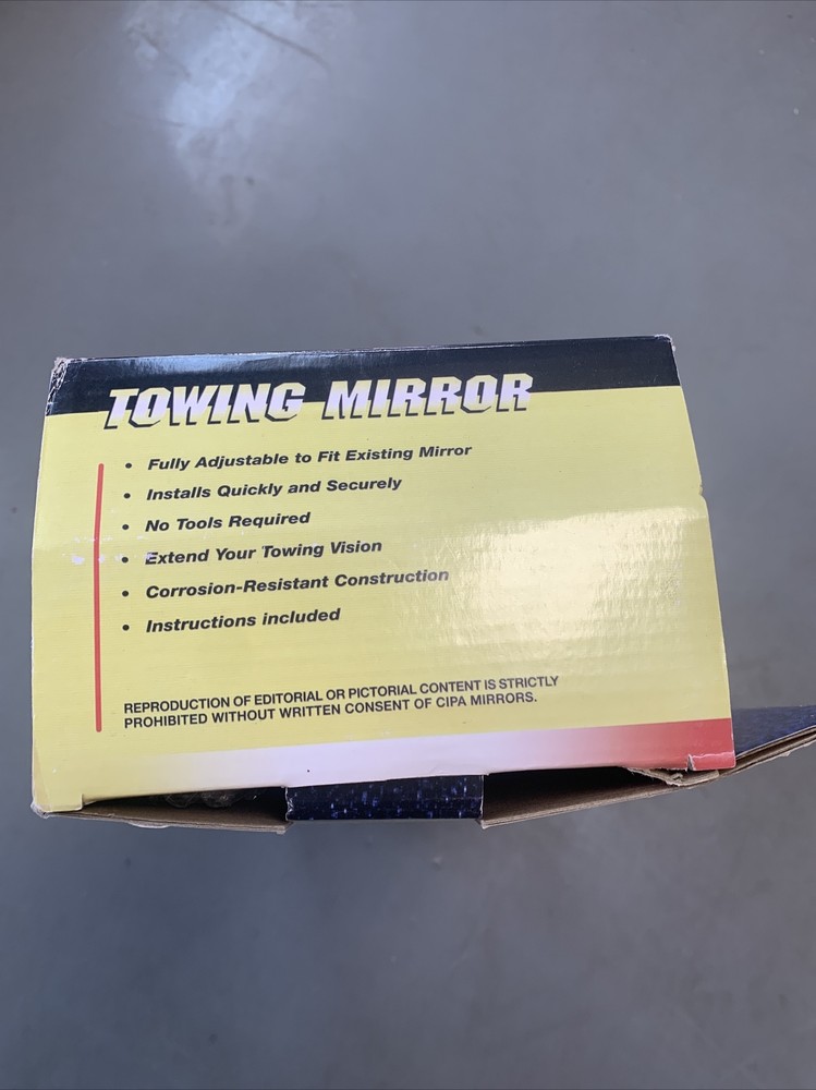 Universal Towing Mirror CIPA-USA 11960