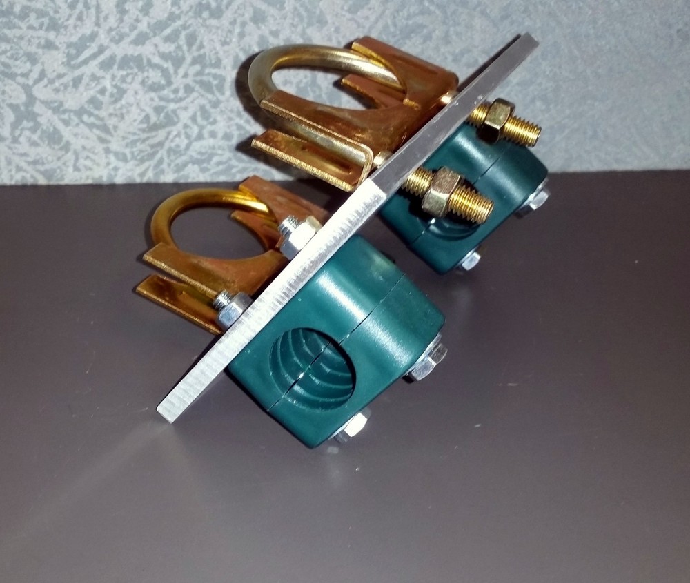 Yagi Antenna Plates 2" Boom to 1/2" Element