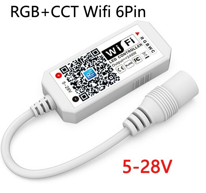 Magic Home 5V RGB Wifi Controller 24V RGBW Bluetooth RGB+CCT Pixel LED 12V