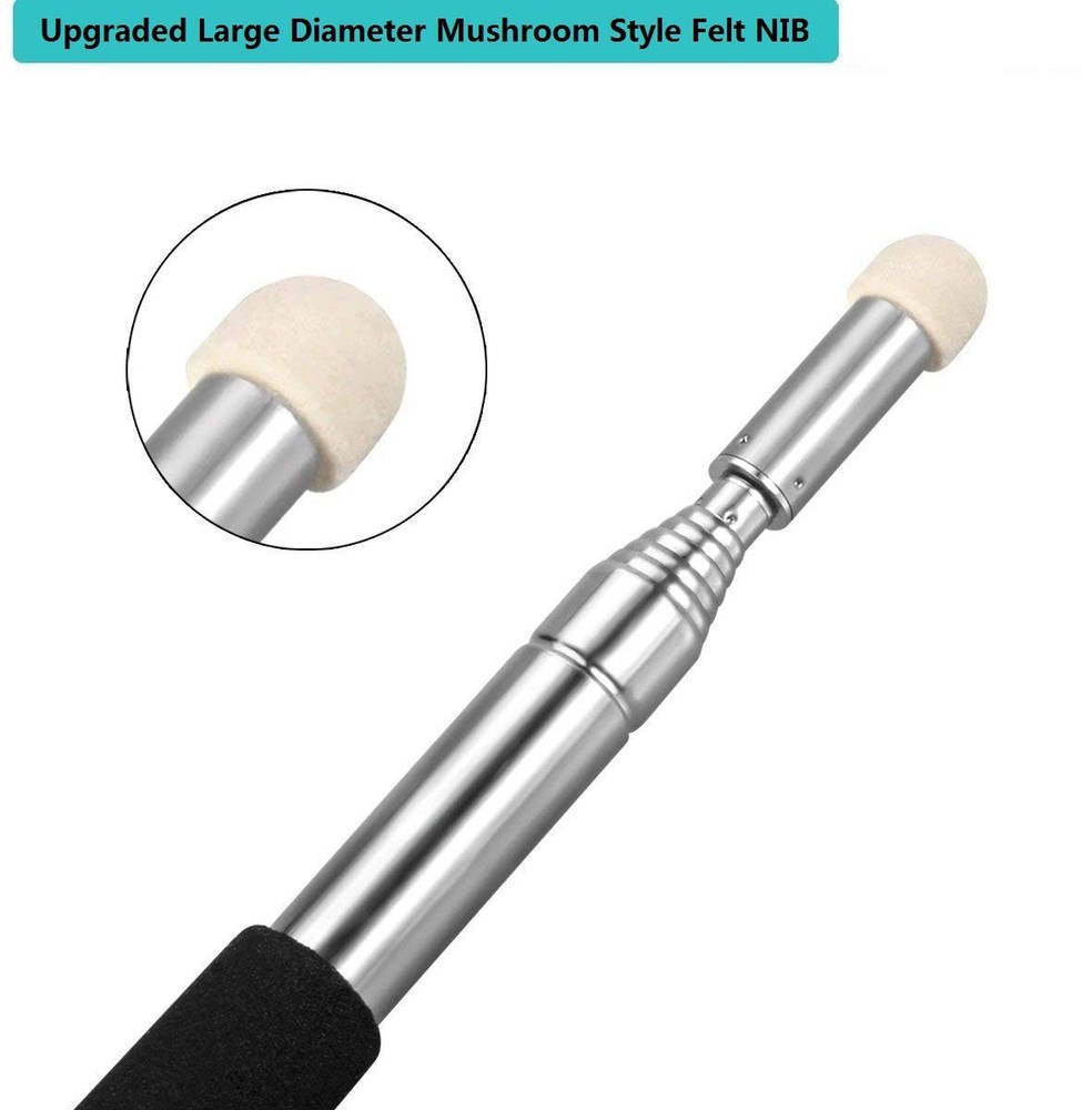 Telescopic Teachers Pointer,Teaching Pointer,Hand Pointer Extendable 39 inch