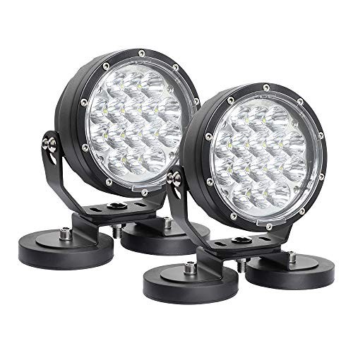Strong Magnet Base for Led Work Light Light bar，Powerful Magnetic Two Pcs