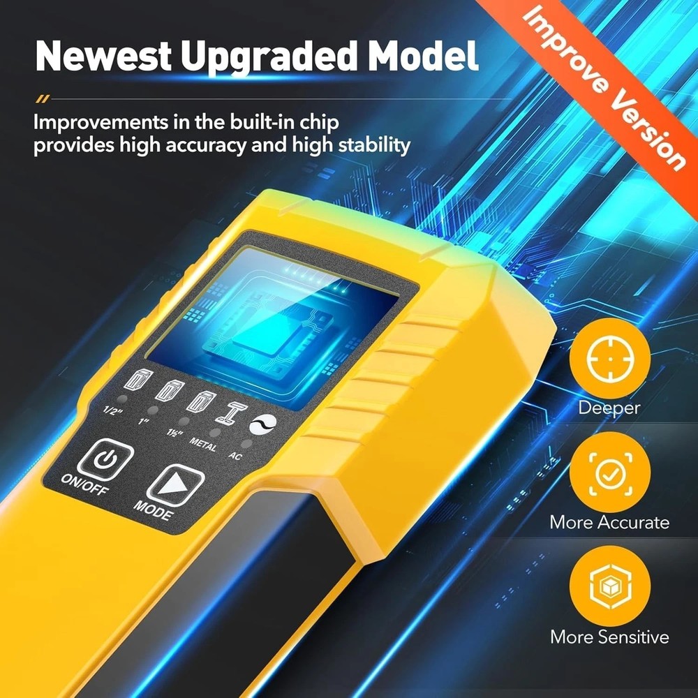 Stud Finder Wall Scanner Detector - 5-in-1 Electronic
