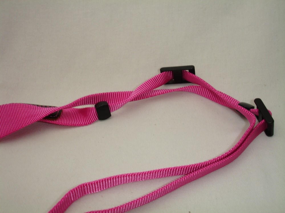 LYNCA Camera neck strap, Pink / Black
