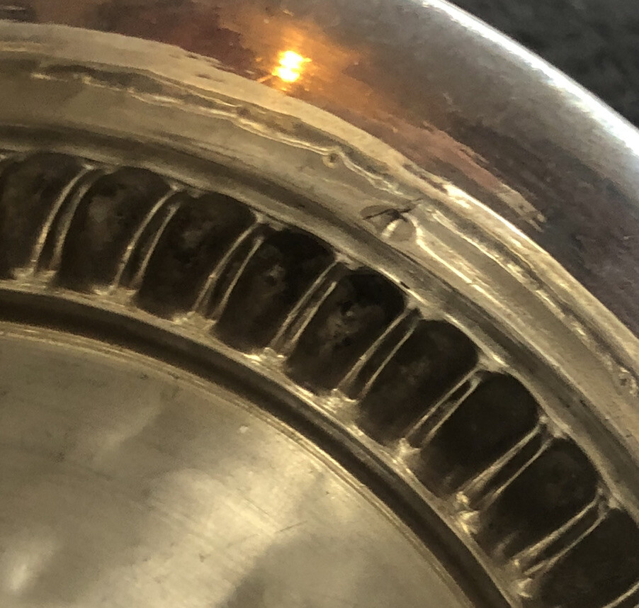 Antique Edwardian Sterling Silver Bowl