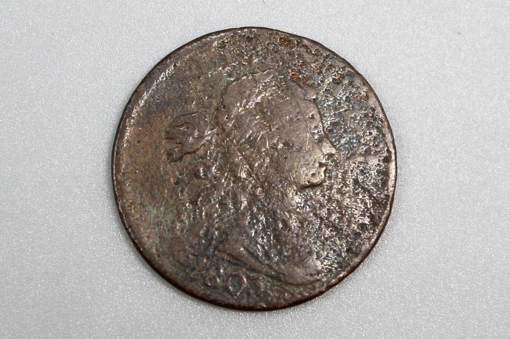 1803 US Draped Bust Large Cent . COIN322