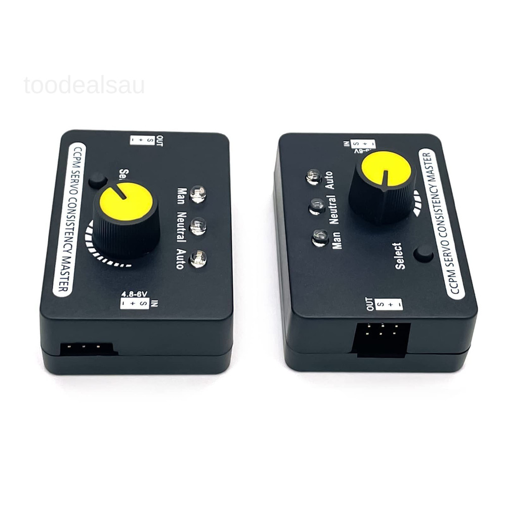 2Pack RC Servo Tester Centering Tool ESC Motor Checker Built in BEC 3CH High..