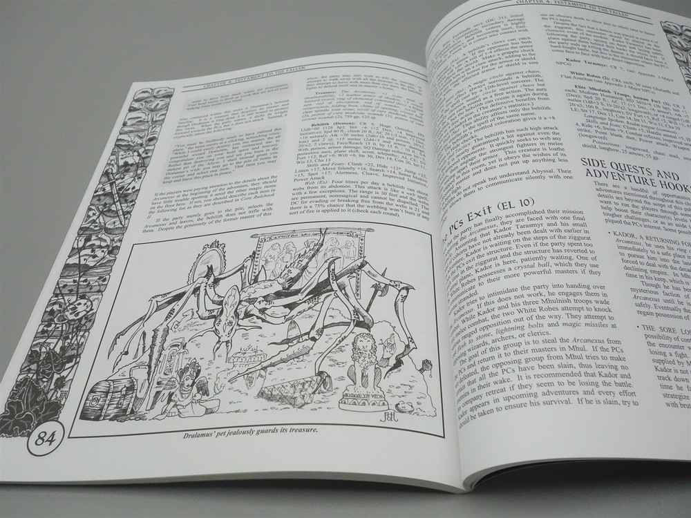 Dungeons & Dragons, DnD: White Robes, Black Hearts (d20 System)