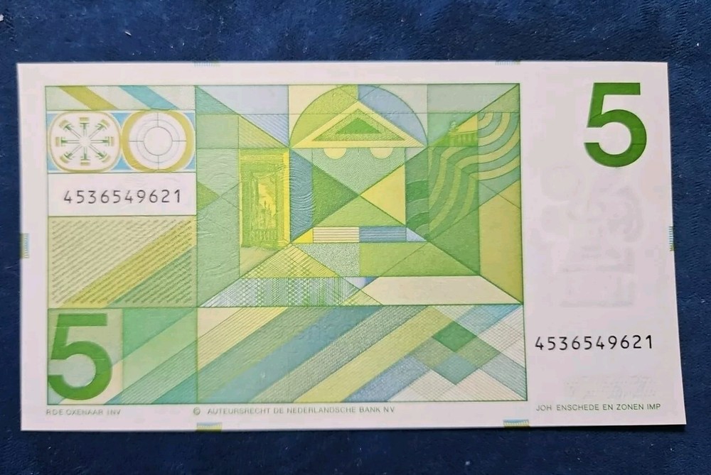 Netherlands 5 Gulden 1973, P-95