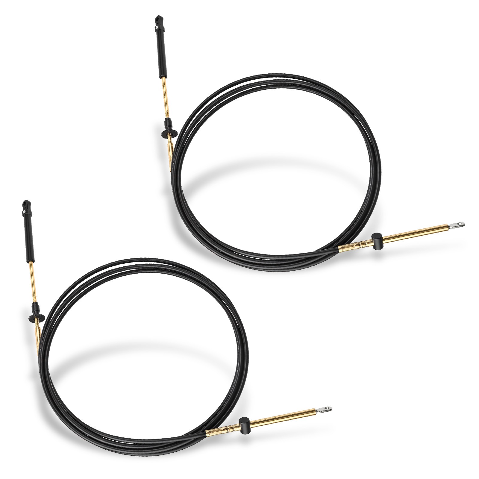 2 Pcs Throttle Shift Remote Control Cable For Johnson Evinrude OMC BRP 1979-1994