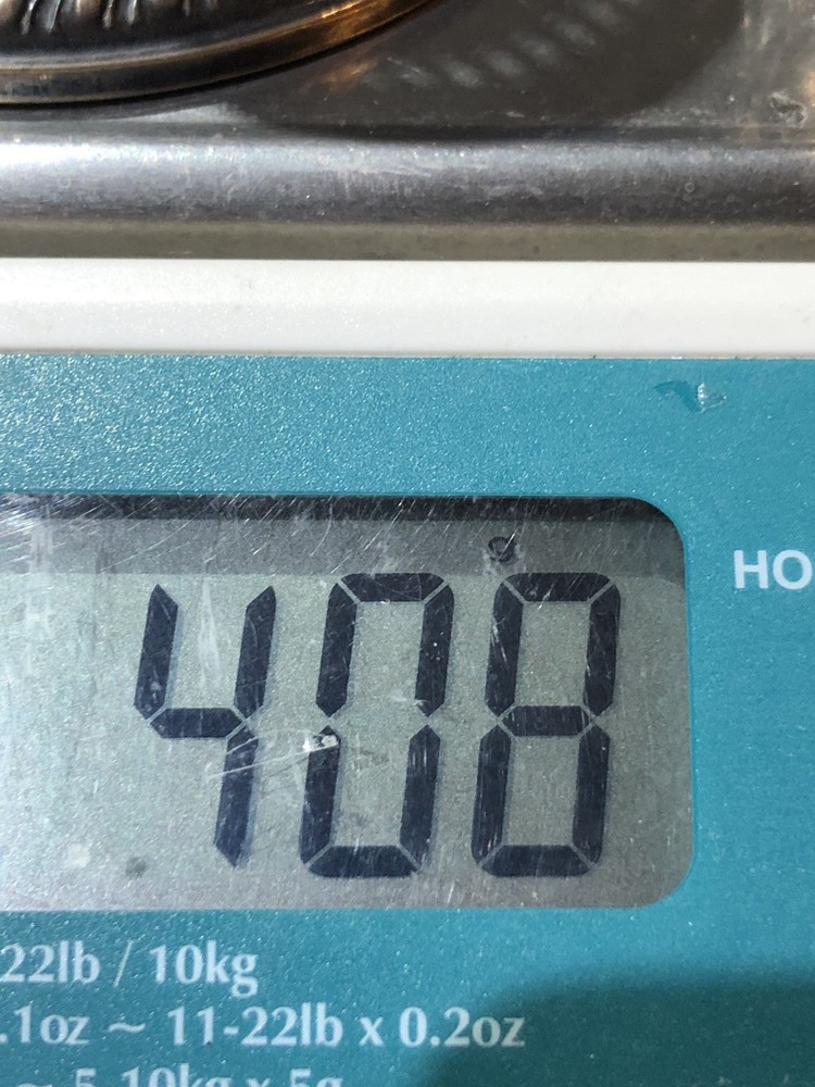 Vintage 3.5” Raimond Sterling Silver Weighted Candle Holders 408 grams NICE