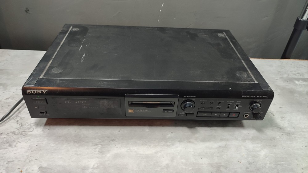 Sony Minidisc Deck MDS-JE510