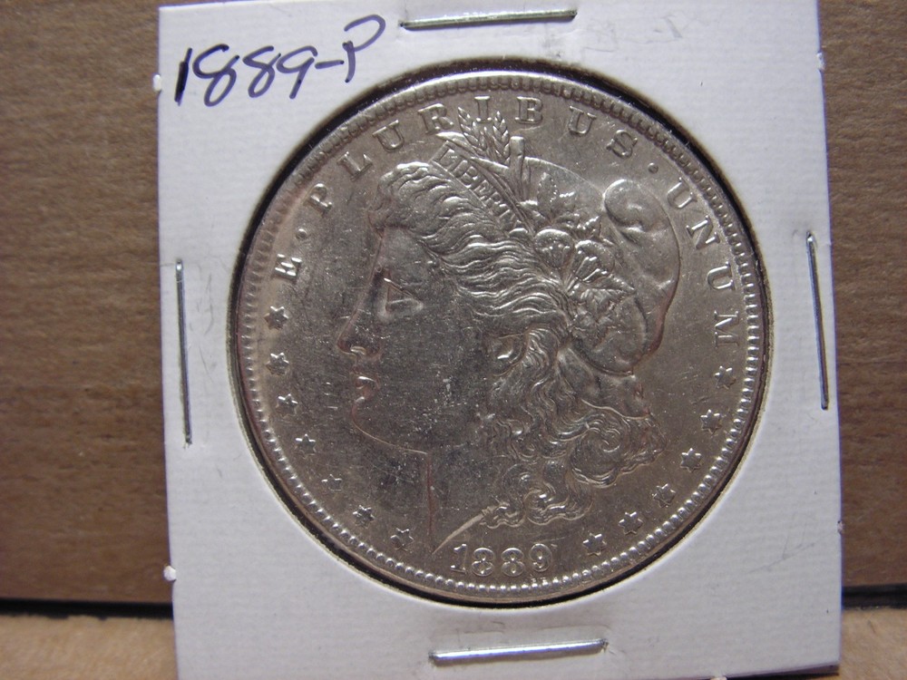 1889 - P Morgan Silver Dollar.