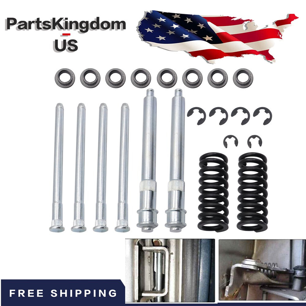 Premium 22Pcs Front Door Hinge & Bushing Kit Set fit Chevy GMC Pickup Truck