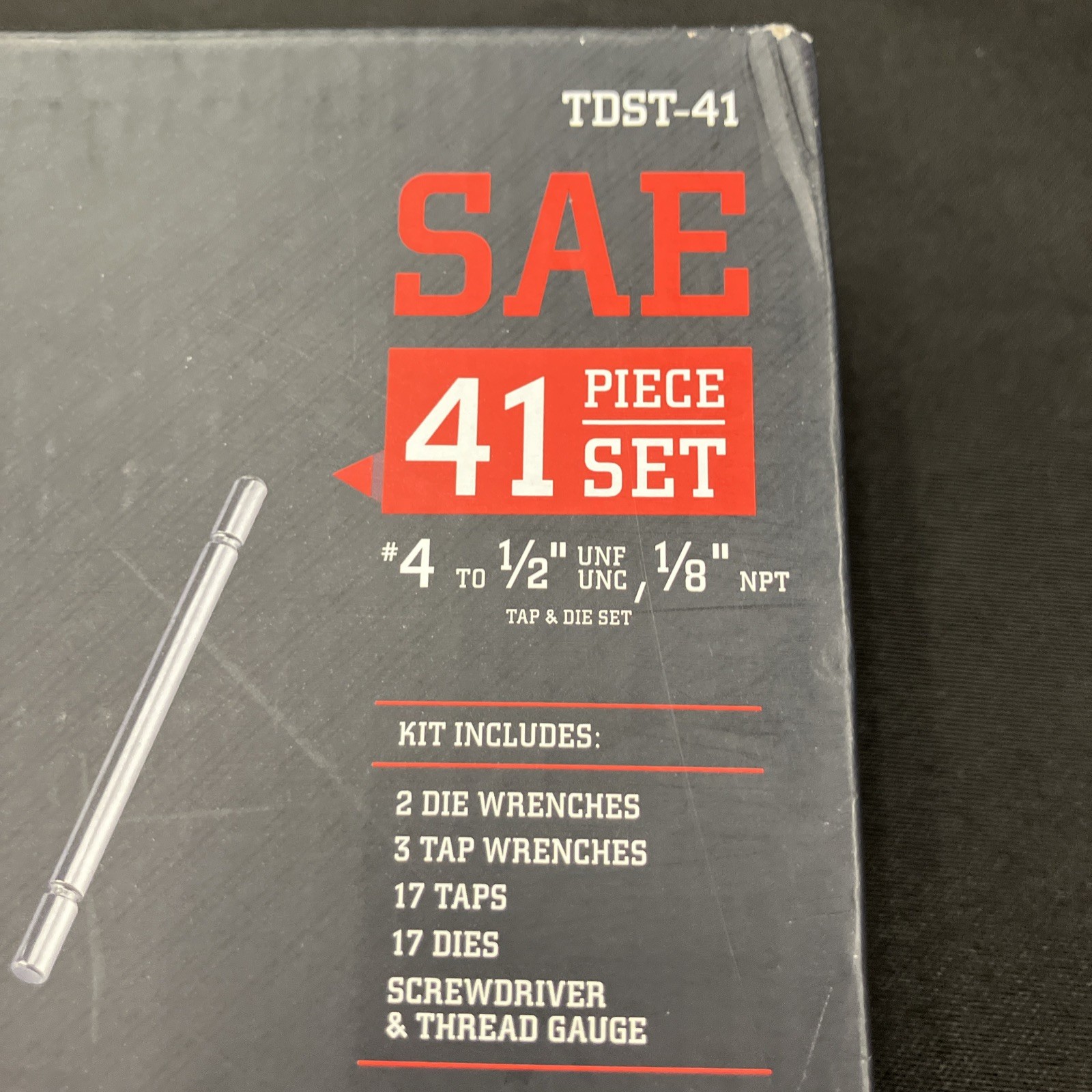 ICON TDST-41 SAE Professional Tap and Die Set, 41 Piece 59158