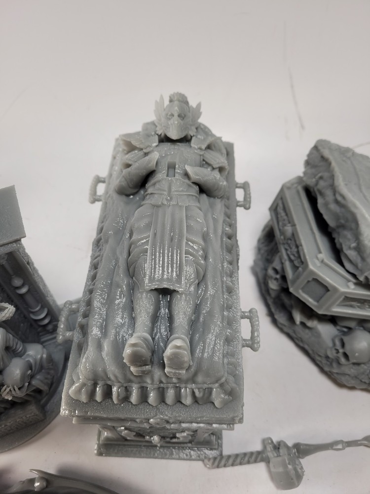 3D Printed Figures Fiction Creatures Unpainted