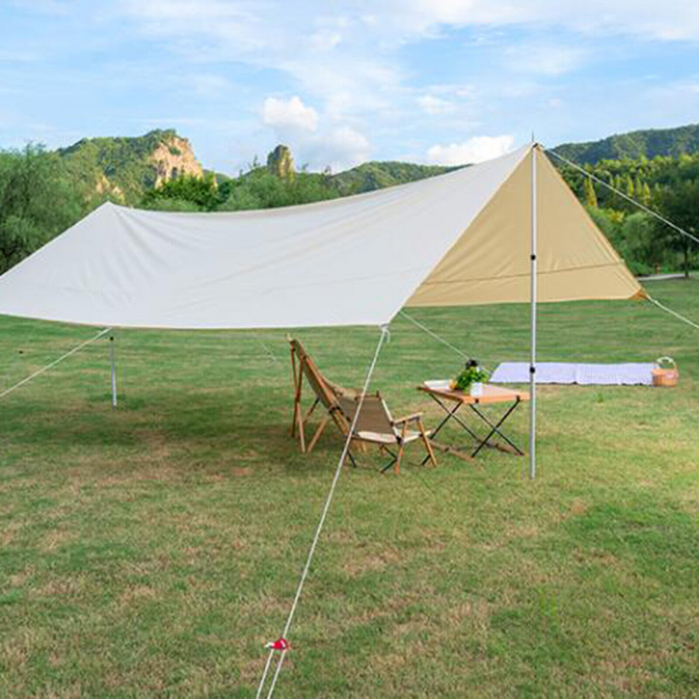 Aluminum Telescoping Tarp Poles Adjustable Universal Rod Replacement Canopy