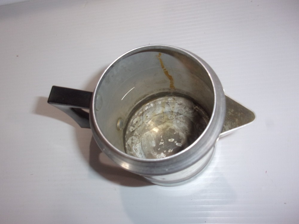 Vintage Comet Aluminum Coffee Maker Pot Tea
