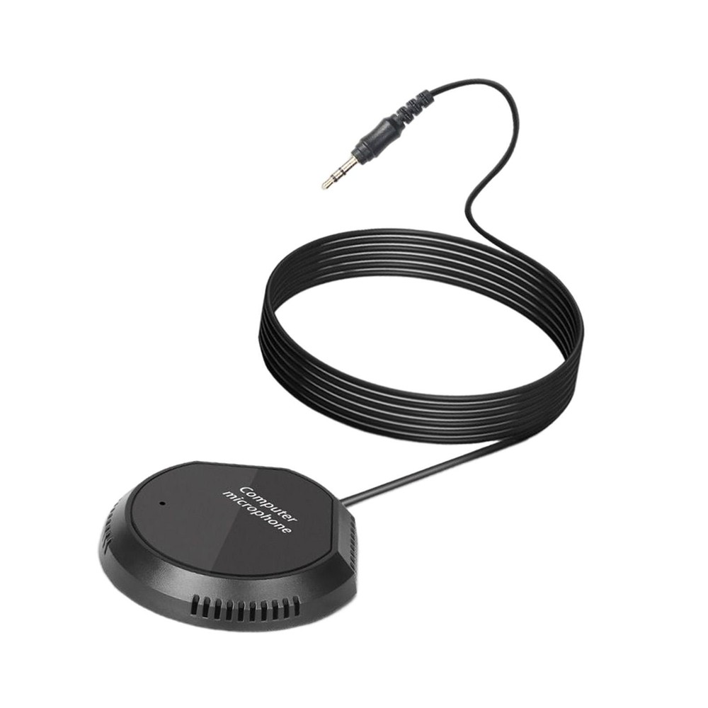 Conference 3.5mm Portable Computer PC Mic for Chatting