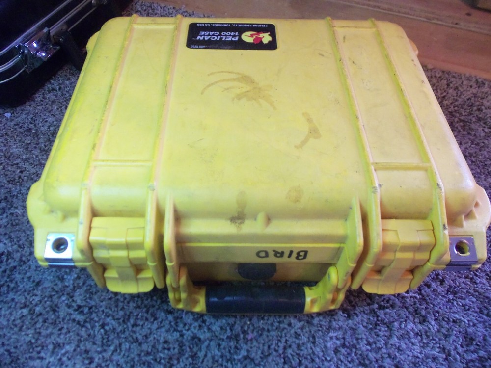 BIRD 43 4381 4391 4391M HARD CASE FOR WATTMETER & ELEMENTS