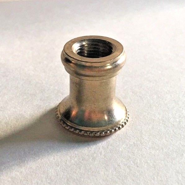 7/8" Solid Brass Beaded Neck Tap1/8IPS (threaded)- Unf. NEW spindle coupling