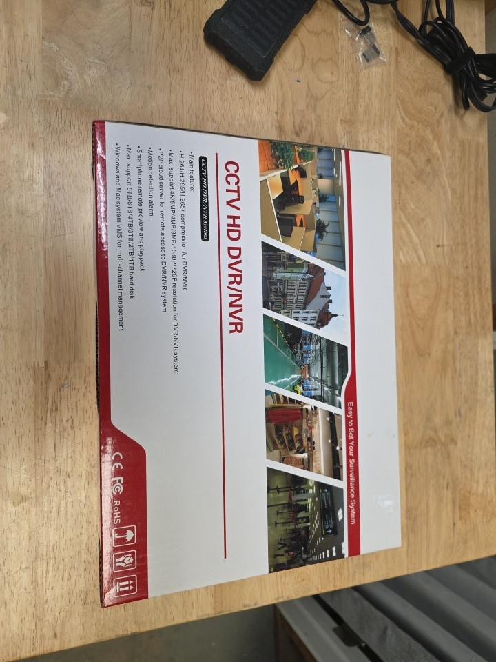 GW -NVR3109E  Network Video Security Recorder. New Open Box