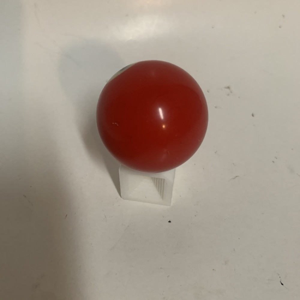 Vintage VTG Replacement 1.5" Mini Billiard Pool Ball #3 Solid Red