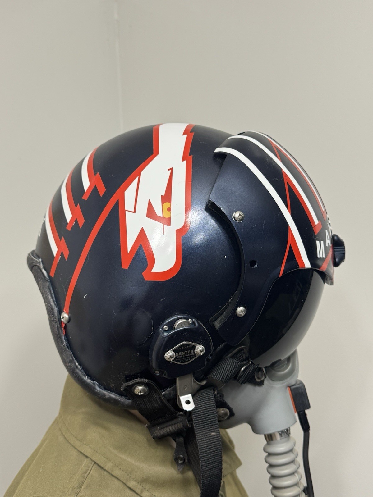 Top Gun Maverick Flight Suit Helmet Mask Gentex VX-1 Helmet Type USAF Full Setup