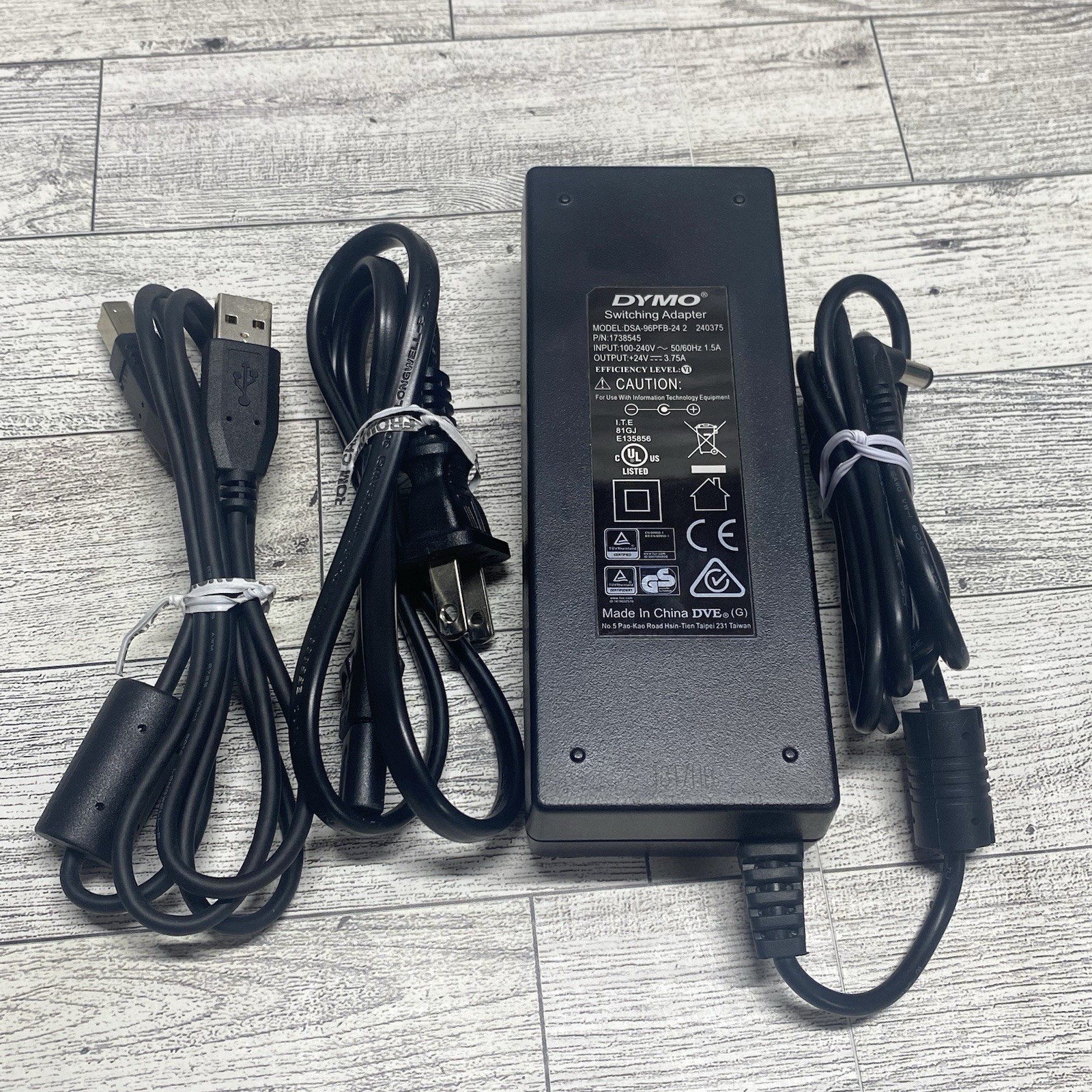 Dymo LabelWriter 4XL Thermal Label Printer - Black w/ Extra Roll Tested Working