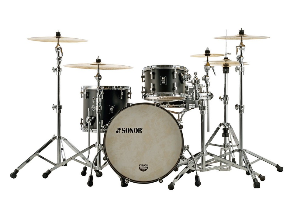 SONOR SQ1 22" 3-PC SHELL PACK-GT BLACK