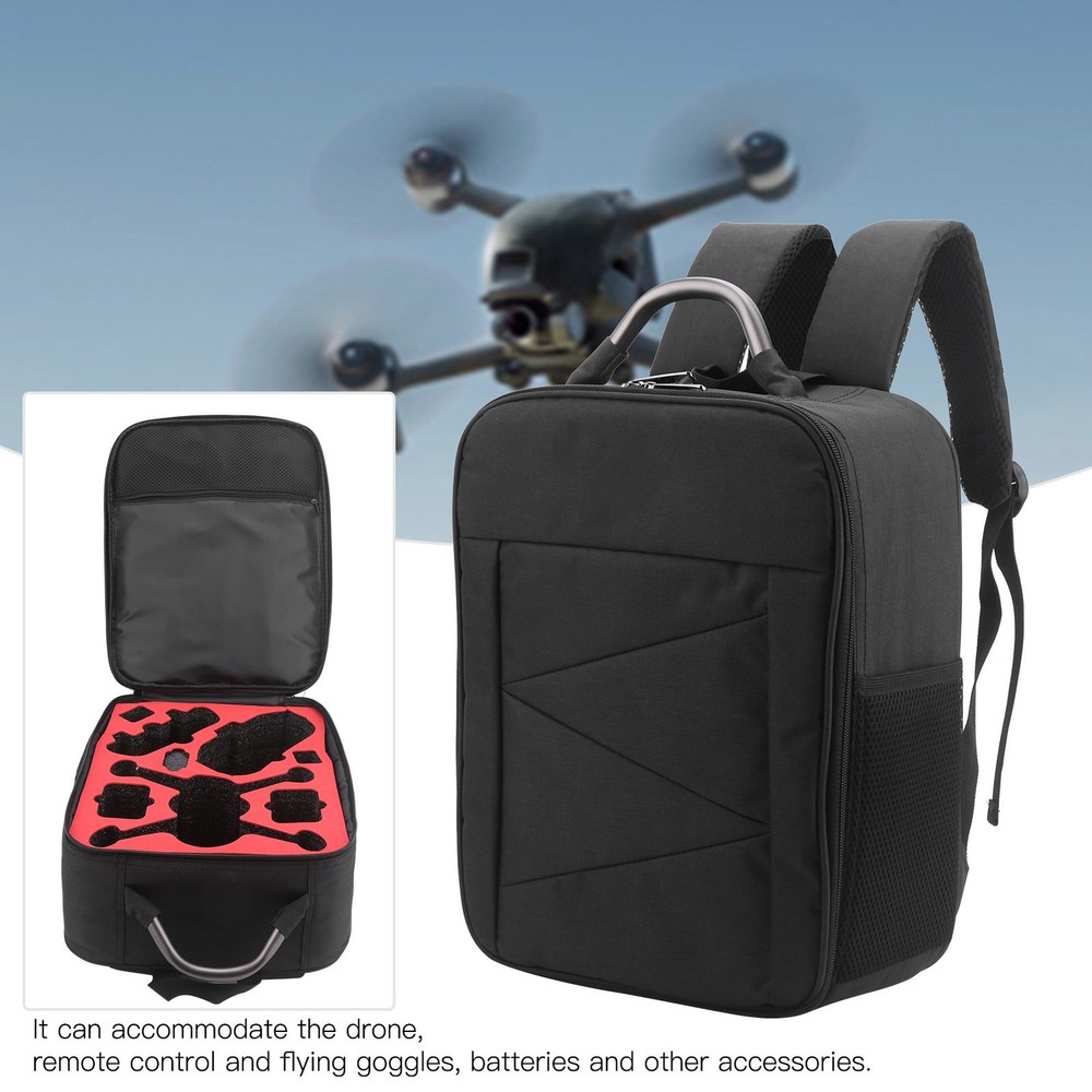 Portable Drone Backpack Shockproof Carrying Travel Case For DJI FPV Combo