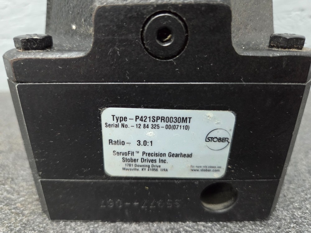 Stober P421SPR0030MT ServoFit Precision Gearhead 3:1