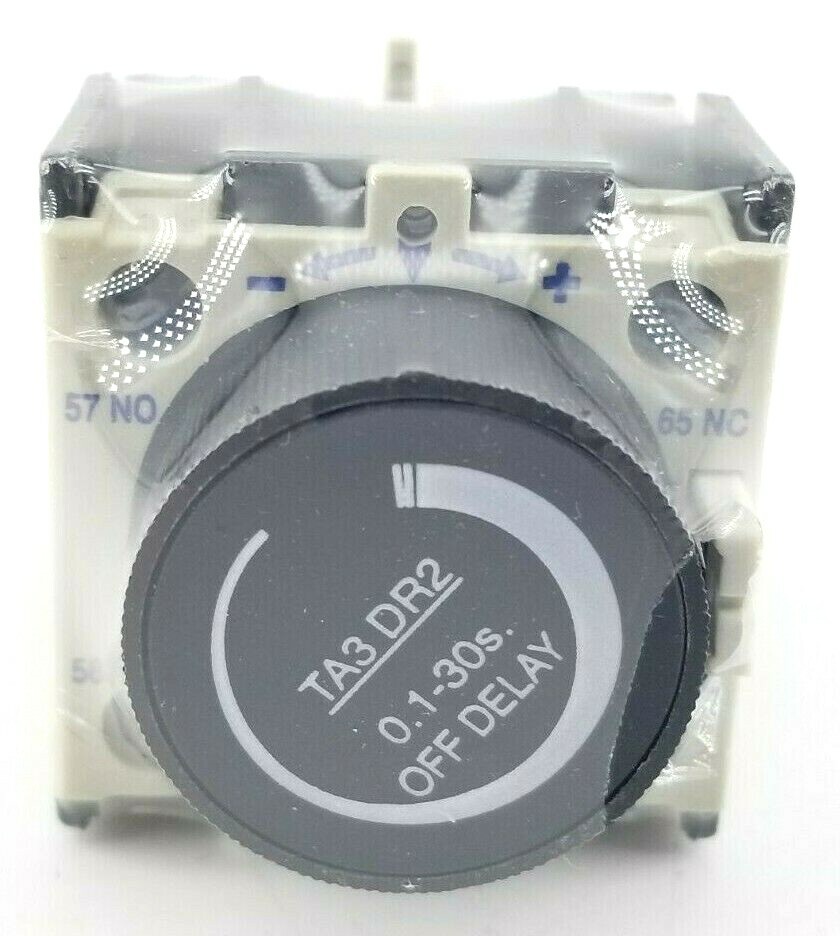 Shamrock Controls, TA3-DR2 / TA3DR2, Pneumatic Time Delay Block, 0.1 - 30 Sec.