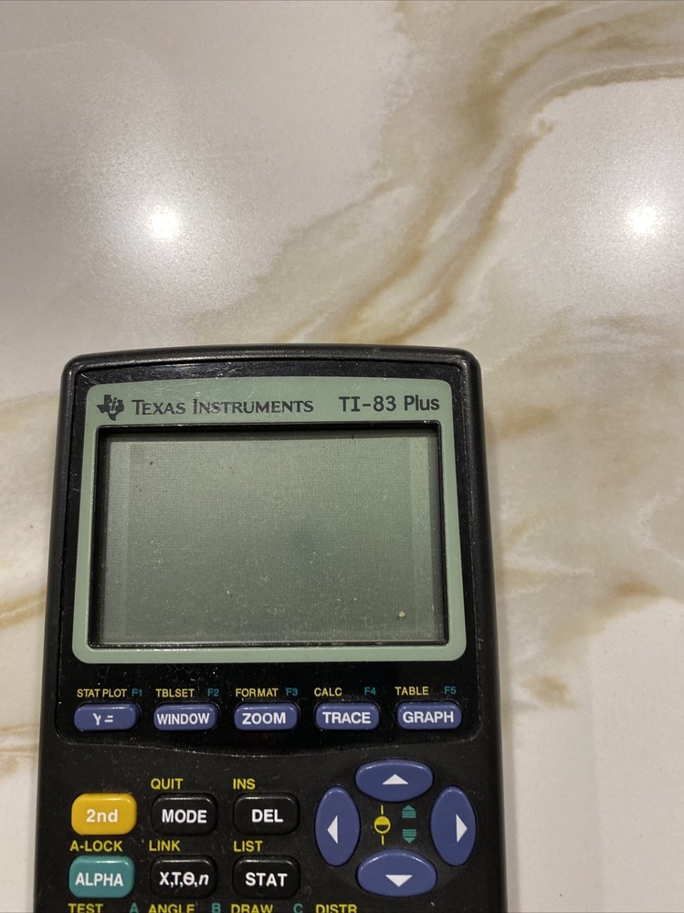 Texas Instruments TI-83 Plus Graphing Scientific Calculator Tested and Working