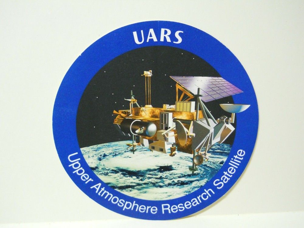 NASA Sticker Decal UARS Upper Atmosphere Research Satellite