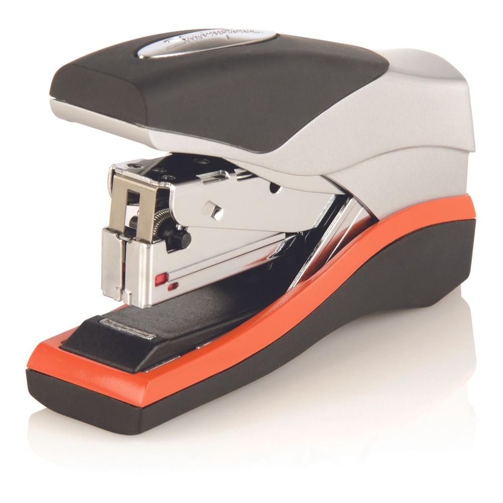 Swingline Optima 40 Compact Standup Stapler: 40 sheets (Black/Grey) *40 sheets