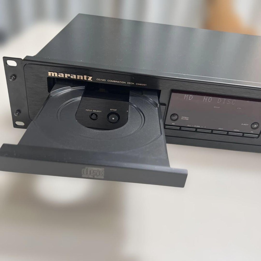 USED Marantz CM6001 CD/MD Combination Player 　black All Function