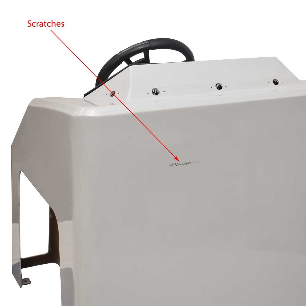 Viaggio Pontoon Boat Steering Console | Del Mar Gray