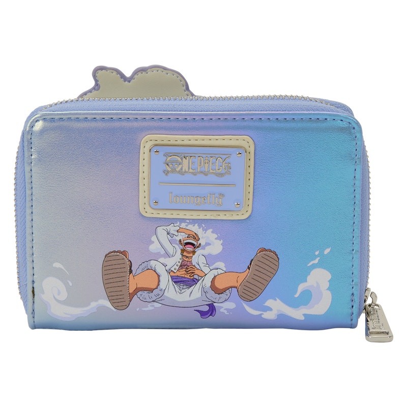 NEW IN HAND NYCC LIMITED One Piece GEAR5 Luffy GLOW Zip Around Wallet Loungefly