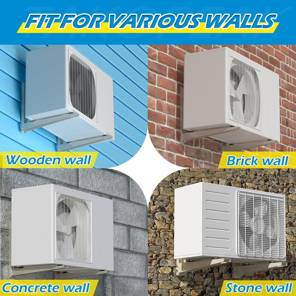 TAKTOPEAK Mounting Bracket for Mini Split Ductless Air Conditioner Condensing